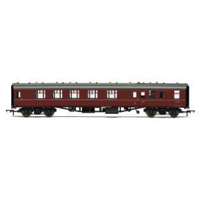Hornby R40022 OO Gauge BR Mk1 Brake Composite Corridor Coach (BCK) BR Maroon E21106