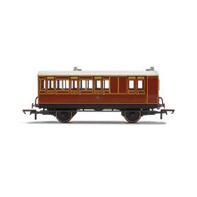 Hornby R40071 OO Gauge 4 Wheeled Brake 3rd Class Coach LB&SCR 941