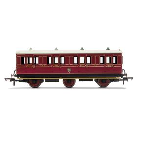 Hornby R40089 OO Gauge 6 Wheeled 1st Class Coach NBR 414