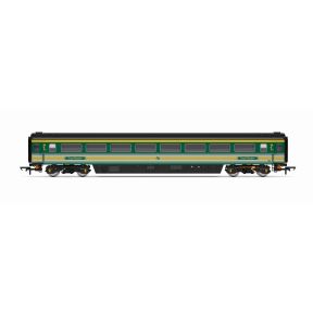 Hornby R40232 OO Gauge BR Mk3 Trailer First 41131 FGW Green And White