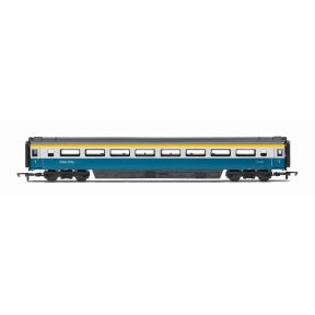 Hornby R40485 OO Gauge RailRoad BR Mk3 First Open Coach BR Blue And Grey 41031