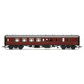 Hornby R40513 OO Gauge BR Mk1 Brake Second Corridor BSK Coach BR Maroon E34740