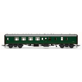 Hornby R40516 OO Gauge BR Mk1 Brake Second Corridor BSK Coach BR Green S34257