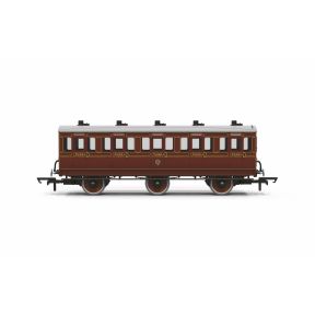 Hornby R40539 OO Gauge 6 Wheel Third Class Coach LBSCR 612