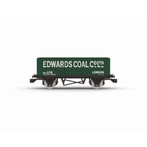 Hornby R60269 OO Gauge RailRoad Plank Wagon 'Edwards'