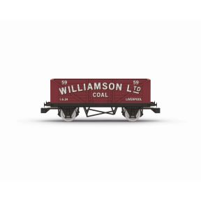 Hornby R60271 OO Gauge RailRoad Plank Wagon Williamson