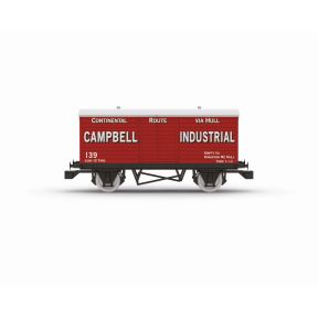 Hornby R60272 OO Gauge RailRoad Closed Van Campbell
