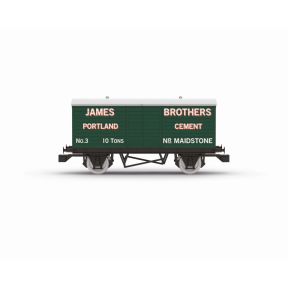 Hornby R60274 OO Gauge RailRoad Closed Van James Brothers