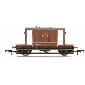 Hornby R60289 OO Gauge BR 20 Ton Brake Van BR Bauxite B950792