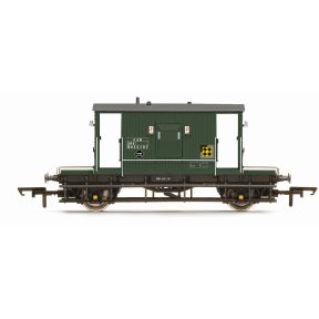 Hornby R60290 OO Gauge BR 20 Ton Brake Van BR Railfreight CAR B955167