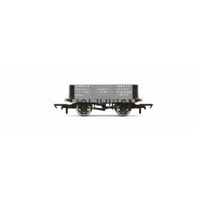 Hornby R60294 OO Gauge 4 Plank Wagon 'Charles Abell' No.214