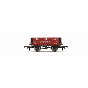 Hornby R60295 OO Gauge 4 Plank Wagon BQC No.423