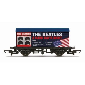 Hornby R60302 OO Gauge The Beatles 'Hard Days Night' US and UK Album Covers Wagon