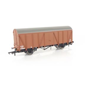 Hornby R6640A-SH OO Gauge LMS 4 Wheel CCT Van LMS Brown