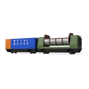 Hornby R9374 Playtrains Open Wagon and Tipper Wagon Duo Pack
