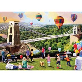 Rothbury 60979 Balloons Over Bristol Card
