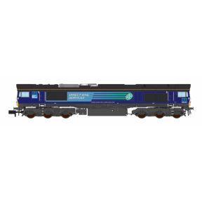 Revolution RT-N66-DRC-404DCC N Gauge Class 66 66404 DRS Compass DCC Sound Fitted