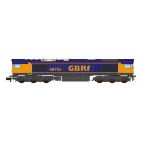 Revolution RT-N66-GBO-704 N Gauge Class 66 66704 GBRf Original