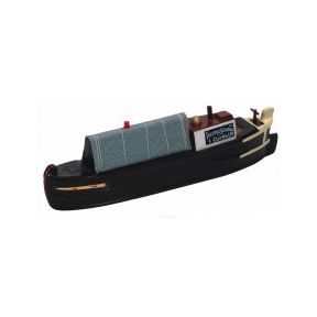 SDL 13165A Canal Boat 10cm Long Wooden Model Version A