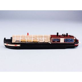 SDL 14396A Canal Boat 20cm Long Wooden Model Version A Fellows, Morton & Clayton Ltd. 'Ferret No.58'