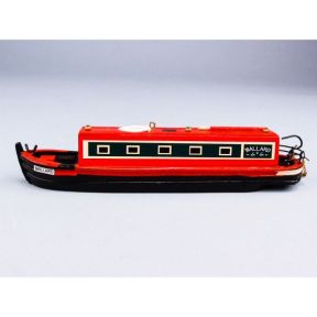SDL 14396C Canal Boat 20cm Long Wooden Model Version C 'Mallard'