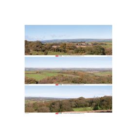 Peco SK-P04 Countryside Landscape Photographic Backscene