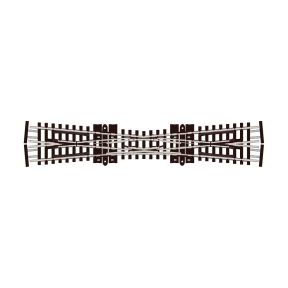 Peco SL-E380F N Gauge Code 55 Electrofrog Single Slip