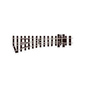 Peco SL-E492 OO-9 Code 80 Small Radius Left Hand Electrofrog Point