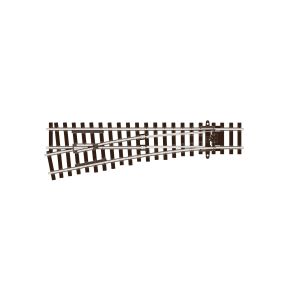 Peco SL-U1292 TT Gauge Code 55 Small Radius Left Hand Unifrog Point
