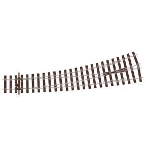 Peco SLU1187 OO Gauge Code 75 Bullhead Rail Curved Left Hand Point