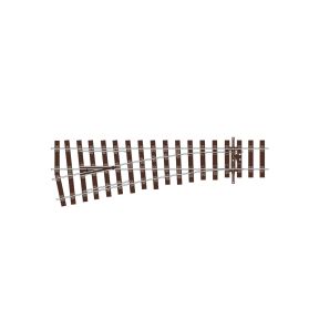 Peco SL-U1192 OO Gauge Code 75 Bullhead Rail Small Radius Left Hand Point