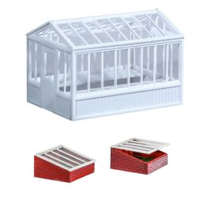 Wills SS20 OO Gauge Greenhouse & Cold Frames