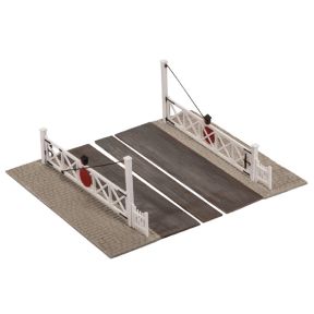 Wills SS56 OO Gauge Level Crossing Gates including Pedestrian wicket Gates