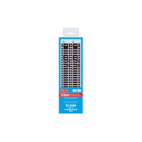 Peco ST-2000 OO Gauge Pack Of 8 Setrack Standard Straights