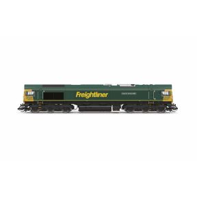 Hornby TT3031 TT Gauge Class 66 66619 'Derek W Johnson MBE' Freightliner