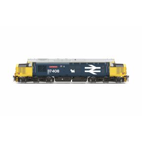 Hornby TT3035 TT Gauge Class 37 37408 'Loch Rannoch' BR Large Logo Blue