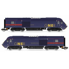 Hornby TT3047 TT Gauge Class 43 HST Power Cars 43120 'National Galleries Of Scotland' And 43115 'Aberdeenshire' GNER