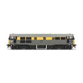 Hornby TT3074 TT Gauge Class 31 31107  BR Grey And Yellow Dutch