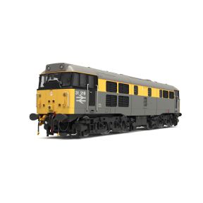 Hornby TT3074 TT Gauge Class 31 31107  BR Grey And Yellow Dutch
