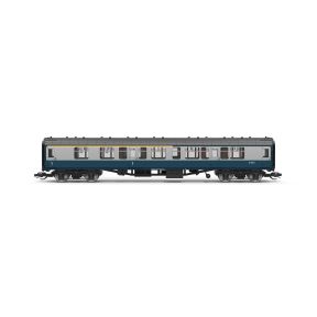 Hornby TT4076E TT Gauge BR Mk1 Composite Corridor CK Coach BR Blue And Grey W15811