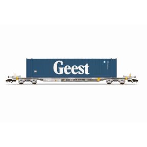 Hornby TT6033 TT Gauge IFA Container Wagon TOUAX Sffgmss GEEST 45ft Container