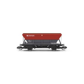 Hornby TT6073 TT Gauge HEA Hopper Railfreight Red And Grey 360587