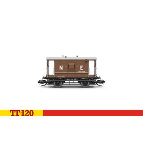 Hornby TT6080 TT Gauge LNER Brake Van Toad E LNER Bauxite 178595