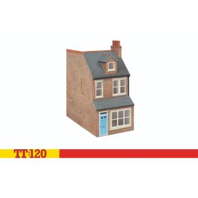 Hornby TT9043 TT Gauge Terrace House Middle Left Red Brick