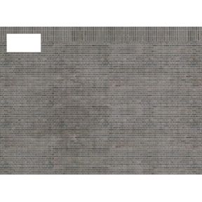 Scale Model Scenery TX105 OO Gauge English Bond Blue Engineering Brick Texture Paper Pack Of 5
