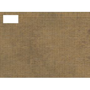 Scale Model Scenery TX255 OO Gauge English Bond Yellow Brick Texture Paper Pack Of 5