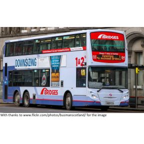 80M Model Bus Dennis Trident E500 First Bus - SN09 CCO Aberdeen The Bridges Ft38216 Rt1 Danestone