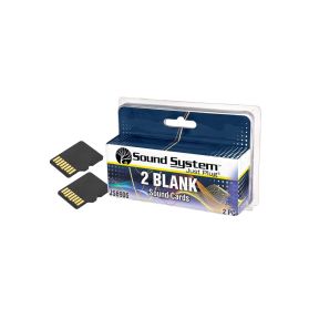 Woodland Scenics JS6906 Sound System 2 Blank Sound Cards