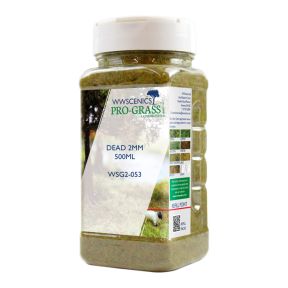 WWScenics WSG2053 2mm Dead Static Grass 500ml
