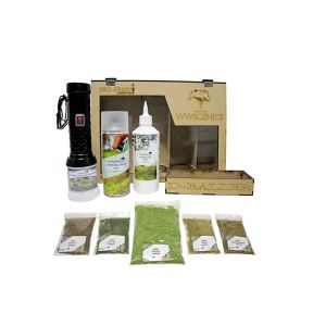 WWScenics WSPG039 N Gauge Pro Grass Layering System Starter Kit